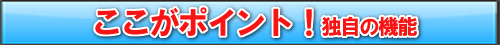 ここがポイント独自の機能